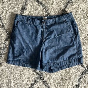 Size 14 Chambray Shorts